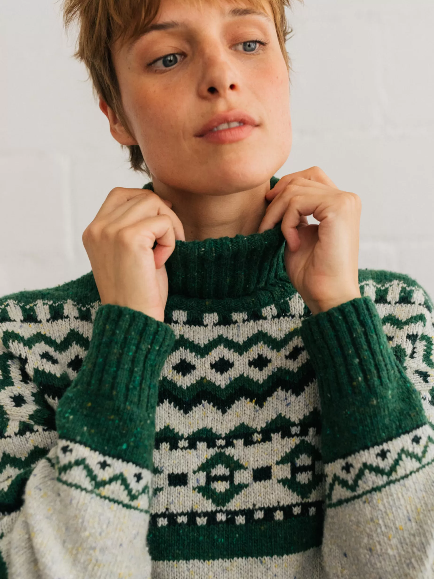 Strick*TWOTHIRDS Astypalea Jacquard
