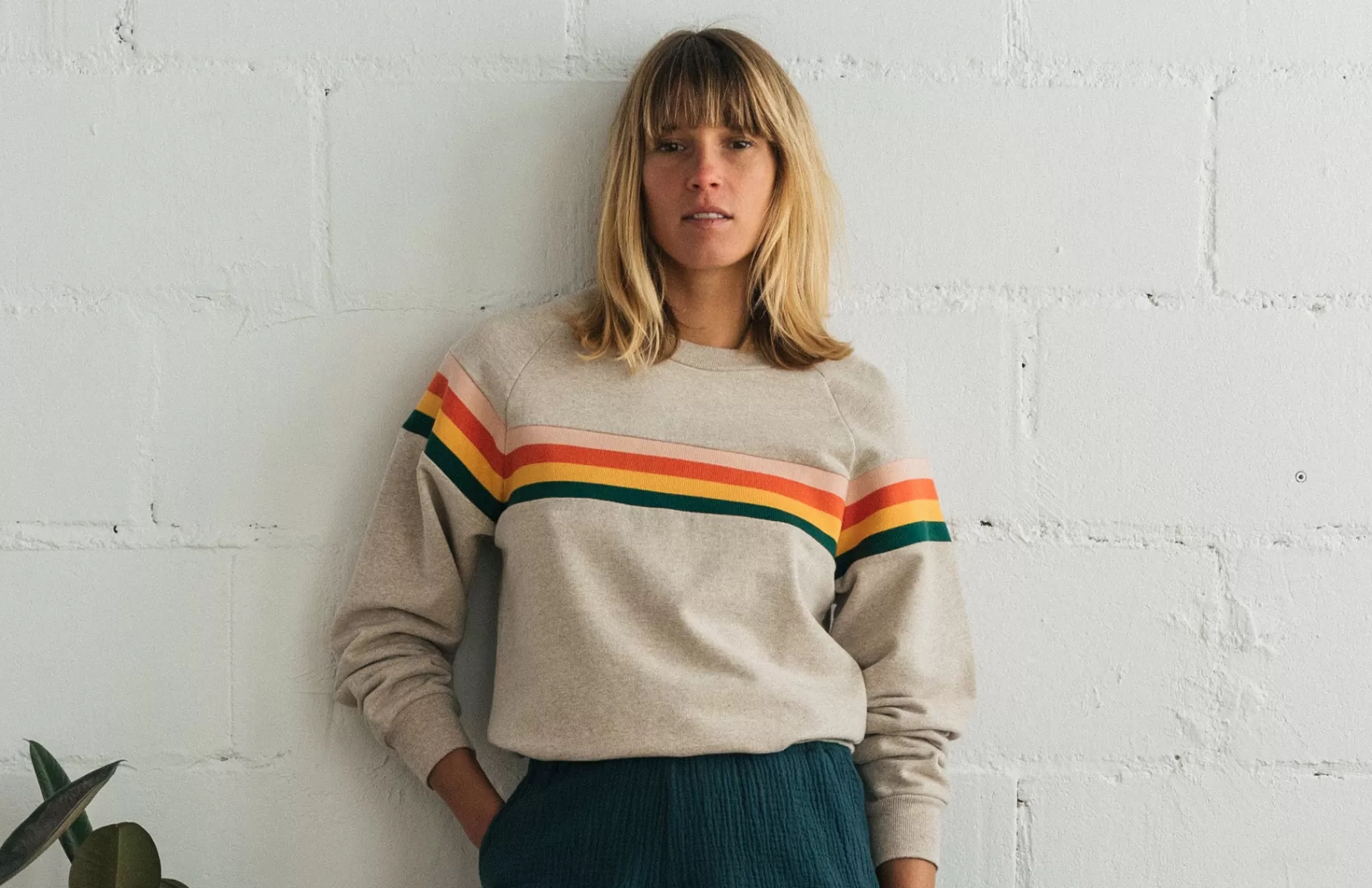Sweatshirts*TWOTHIRDS Bedra Leinen