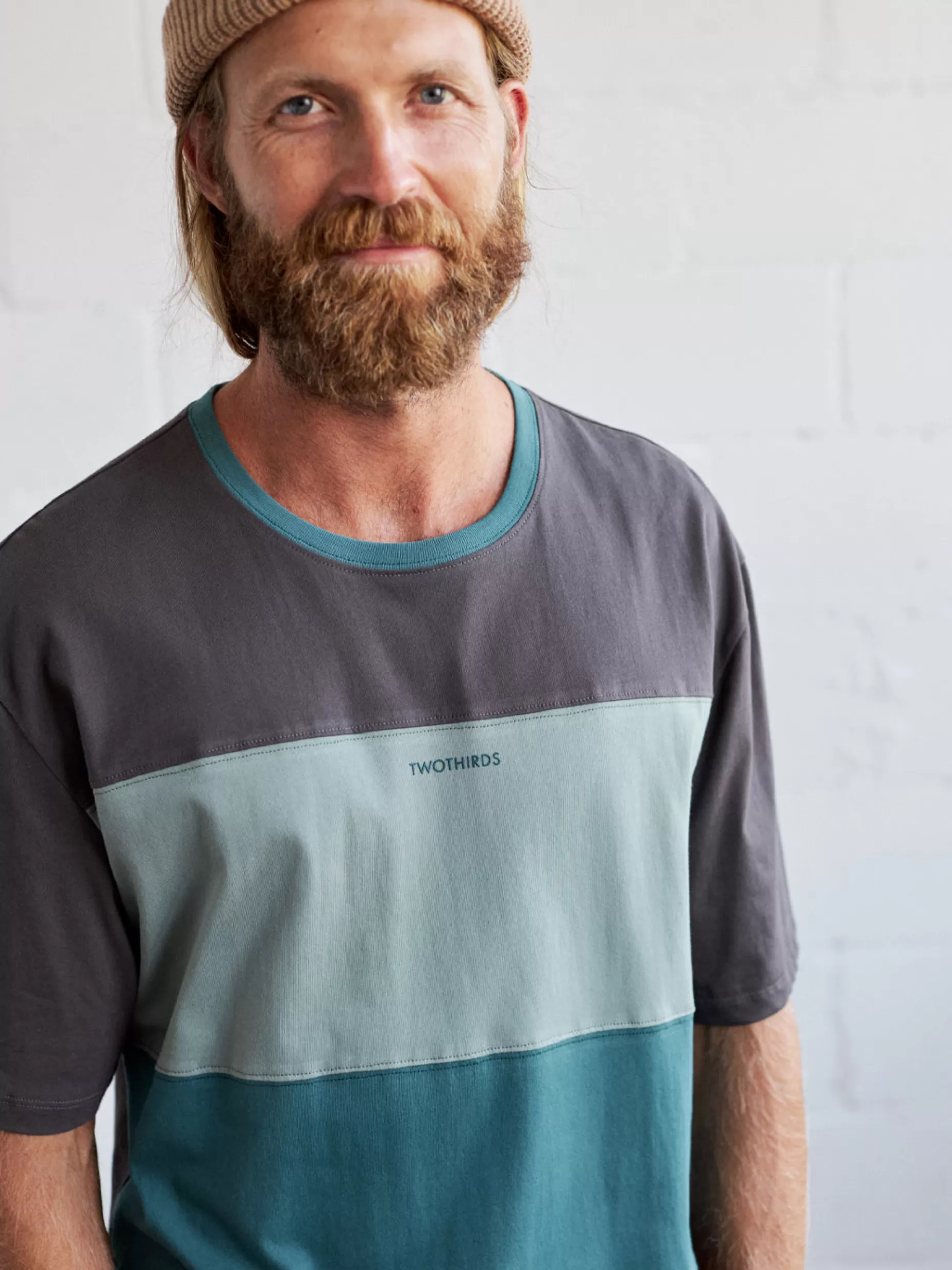 T-Shirts*TWOTHIRDS Biber Grun