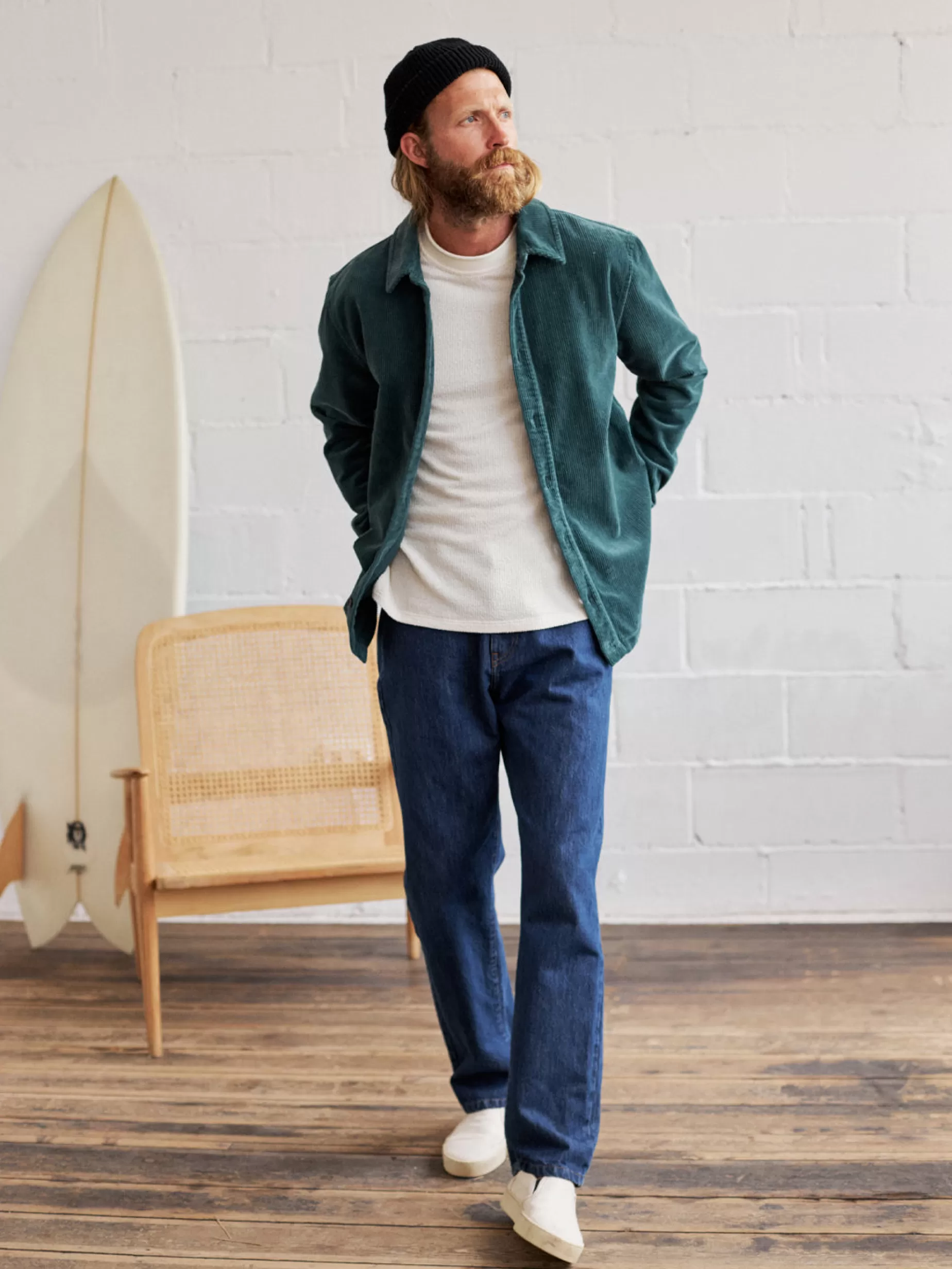 Hemden*TWOTHIRDS Dangar Mittelmeerblau