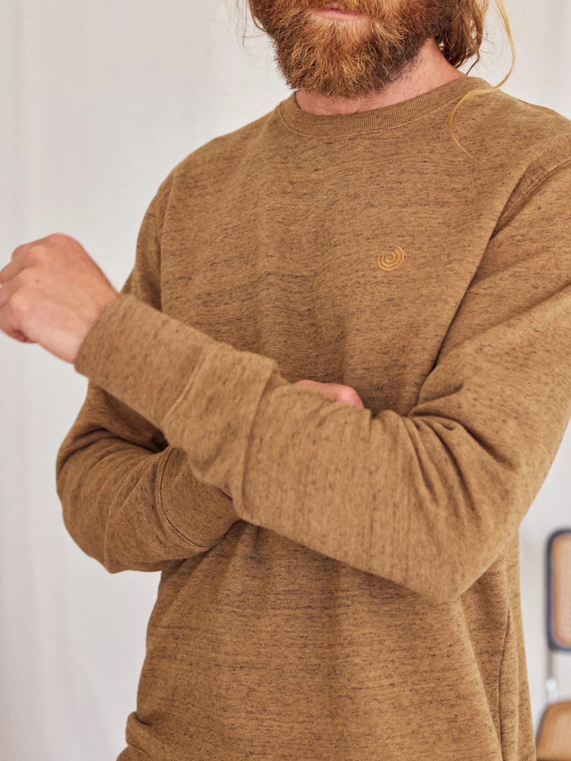 Sweatshirts*TWOTHIRDS Danke Kamel-Melange