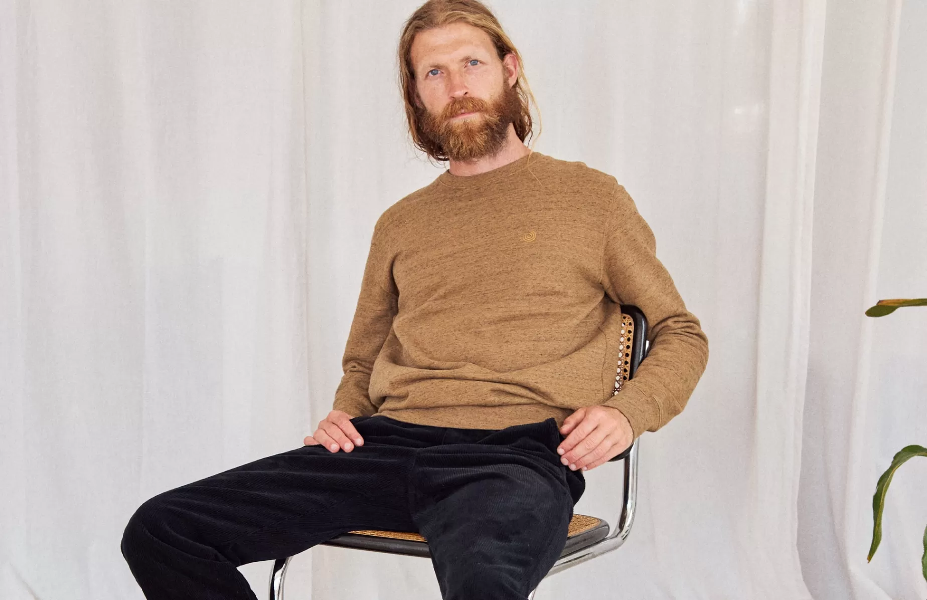 Sweatshirts*TWOTHIRDS Danke Kamel-Melange