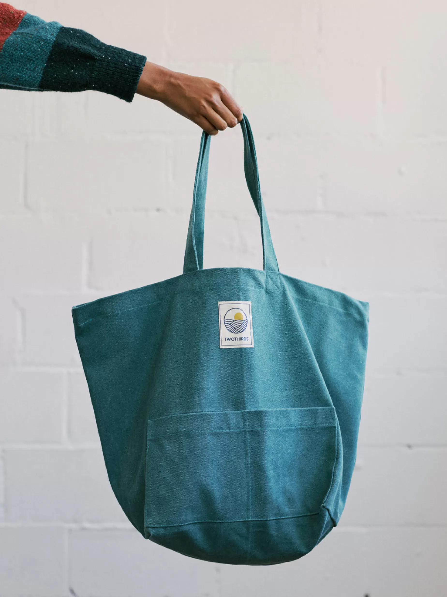 Taschen*TWOTHIRDS Einfache Tragetasche Entengrun