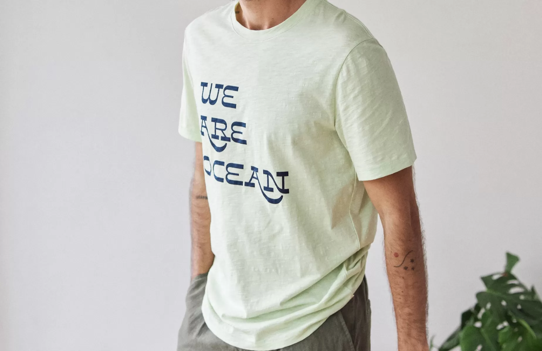T-Shirts*TWOTHIRDS Espasante Aloe Grun