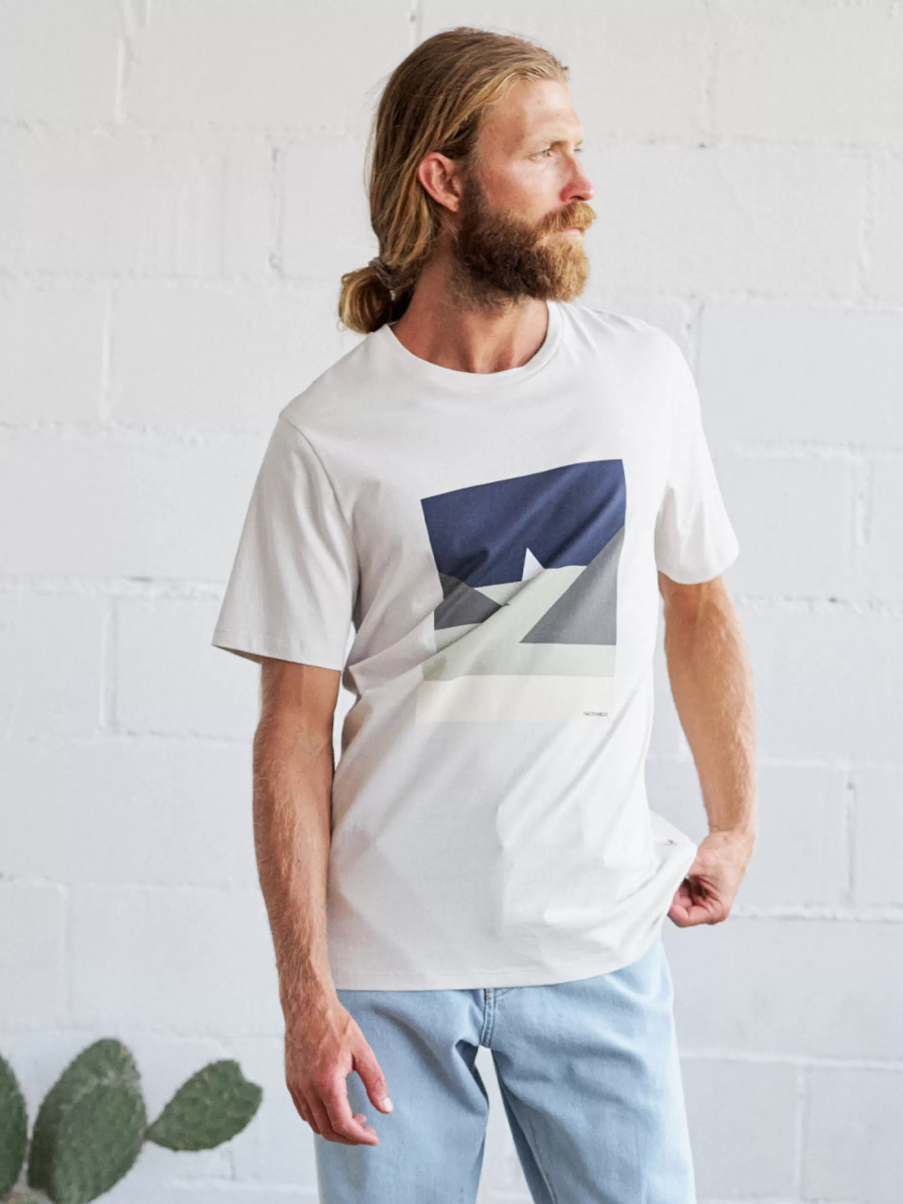 T-Shirts*TWOTHIRDS Gozini Austerngrau