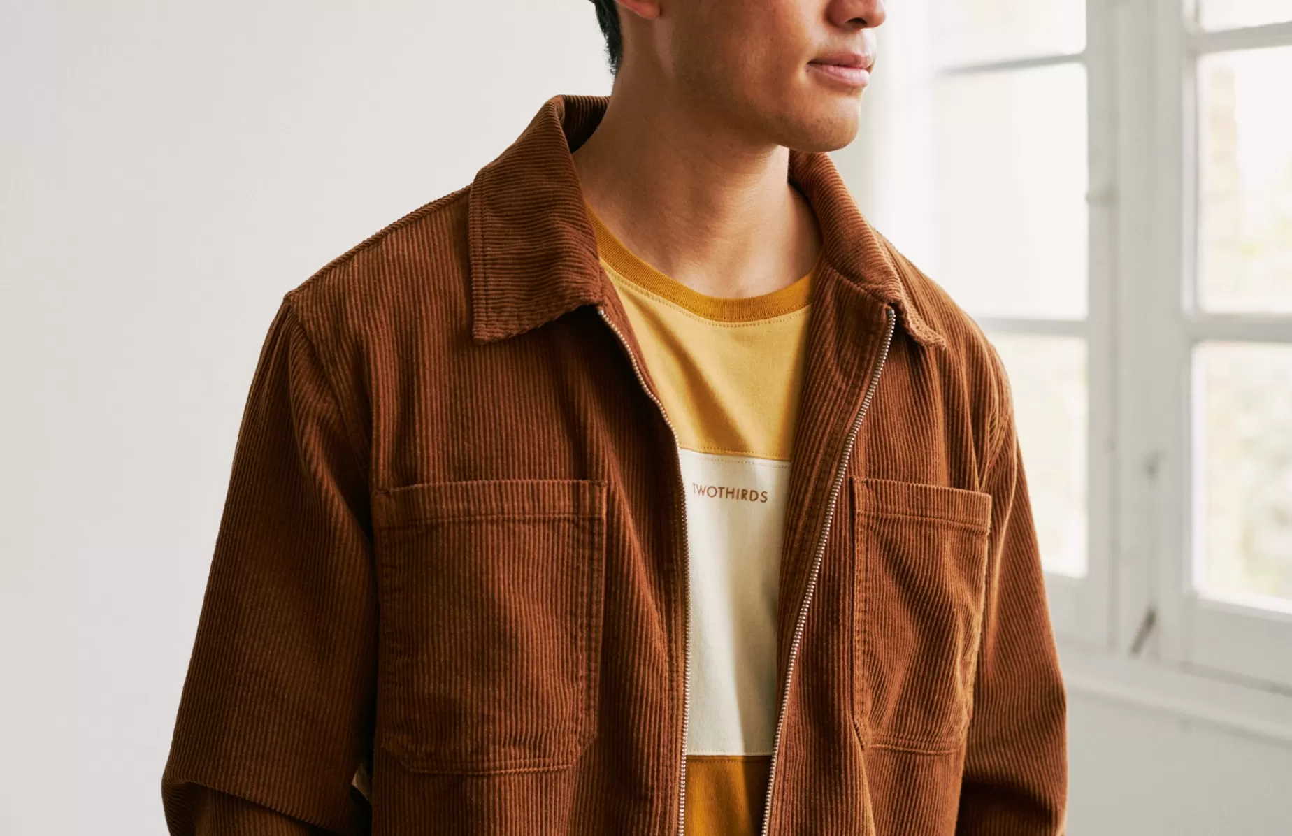 Jacken*TWOTHIRDS Grunlich Goldbraun