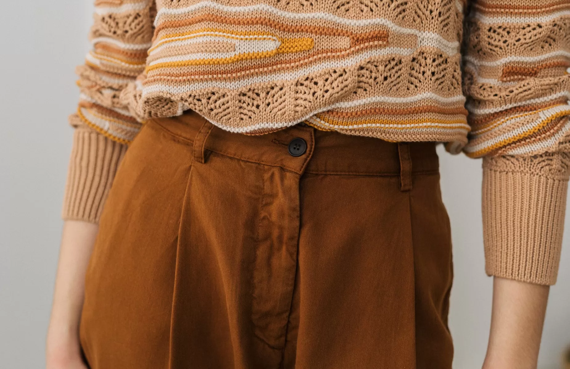 Hose*TWOTHIRDS Haruku Altes Gold