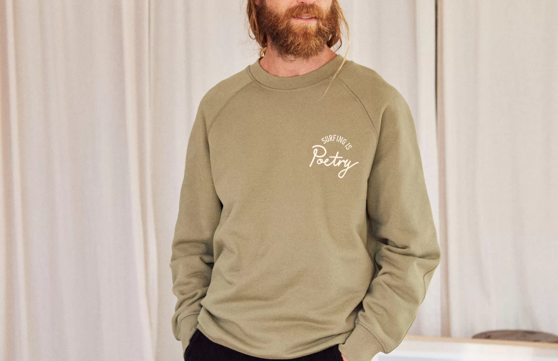 Sweatshirts*TWOTHIRDS Horta Khaki
