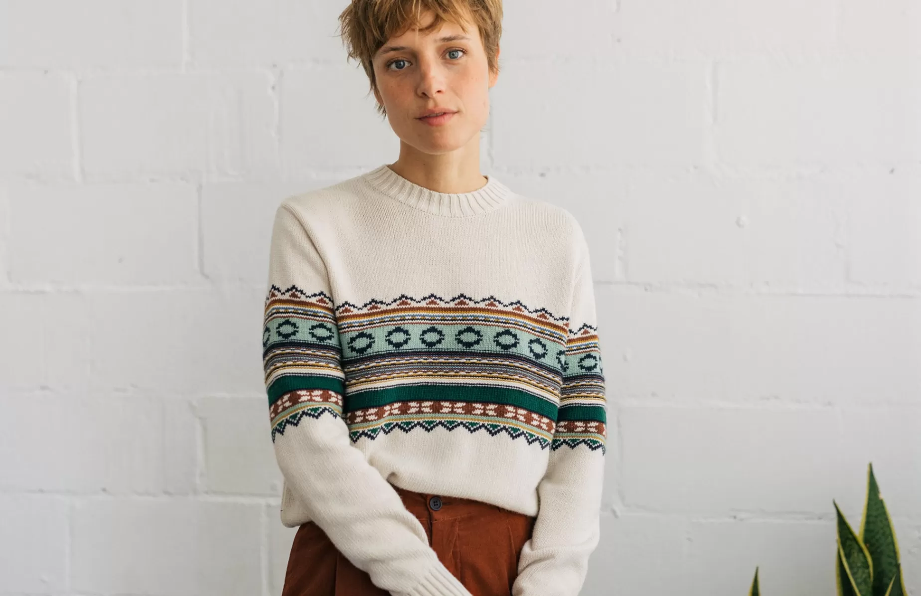 Strick*TWOTHIRDS Iraklia Jacquard