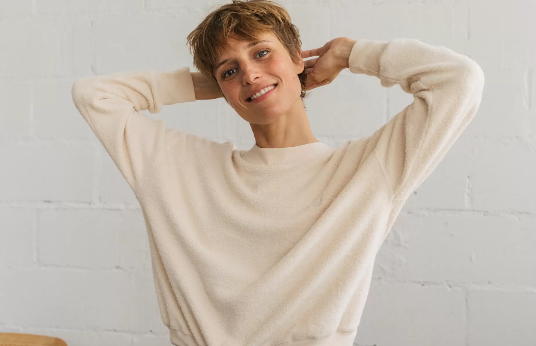Sweatshirts*TWOTHIRDS Jurien Ekru