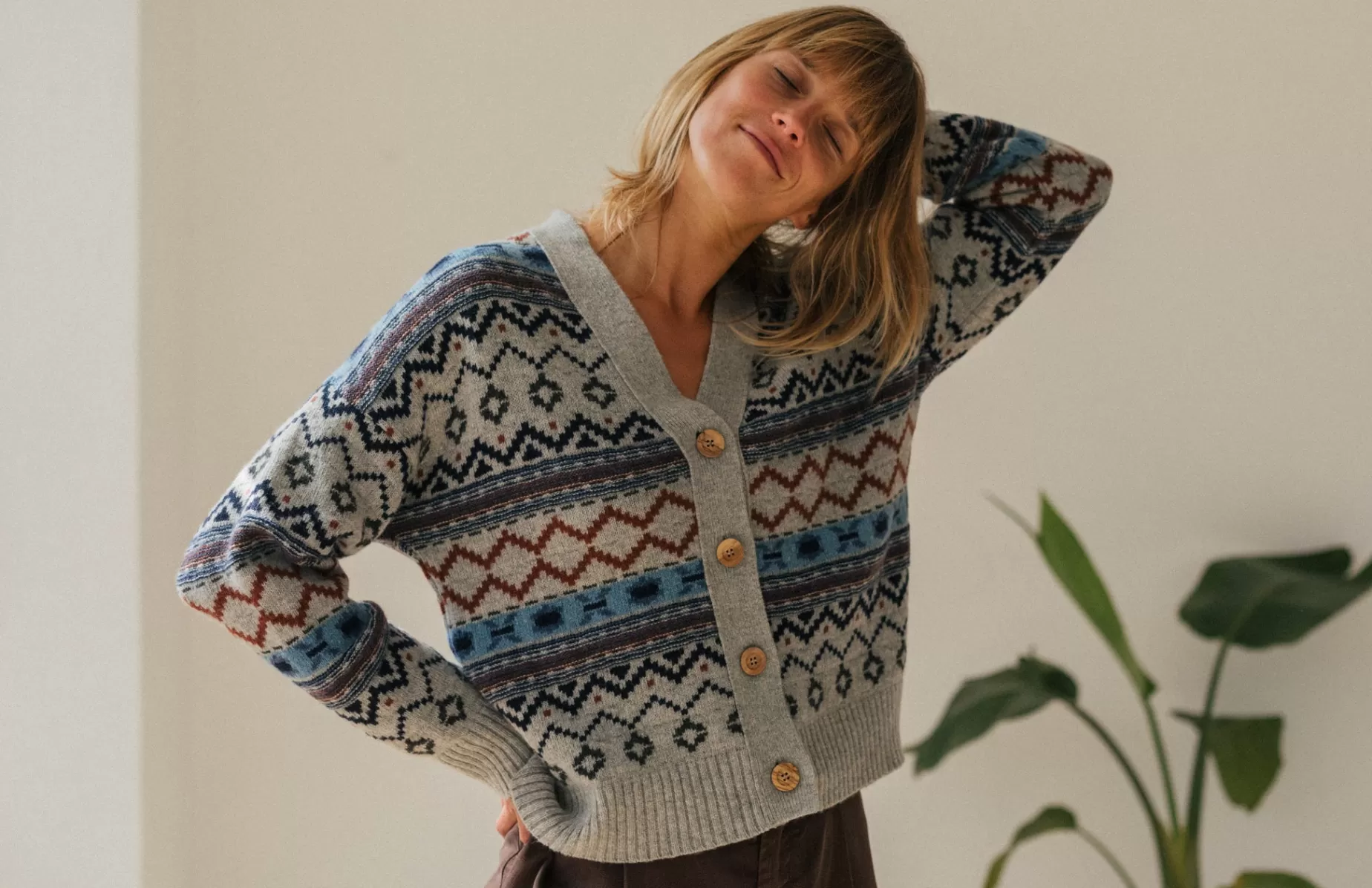 Strick*TWOTHIRDS Kaula Jacquard