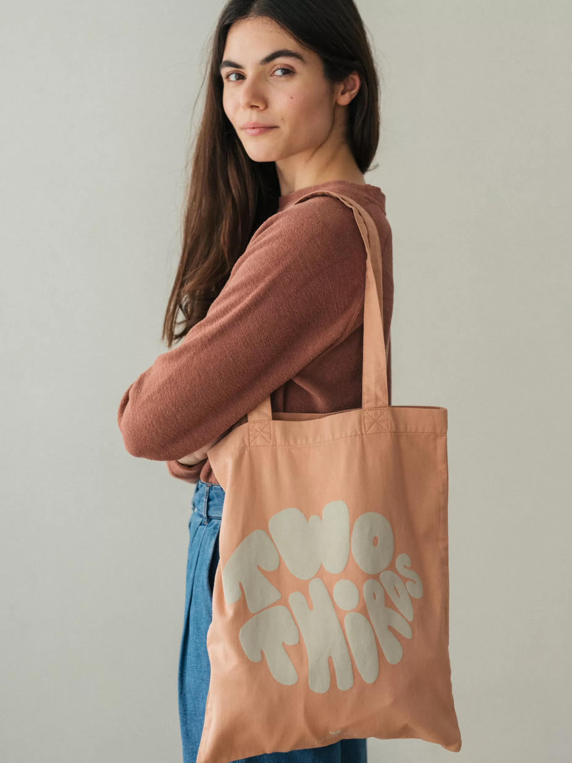 Taschen*TWOTHIRDS Kleine Tragetasche Zweidrittel Dusty Peach