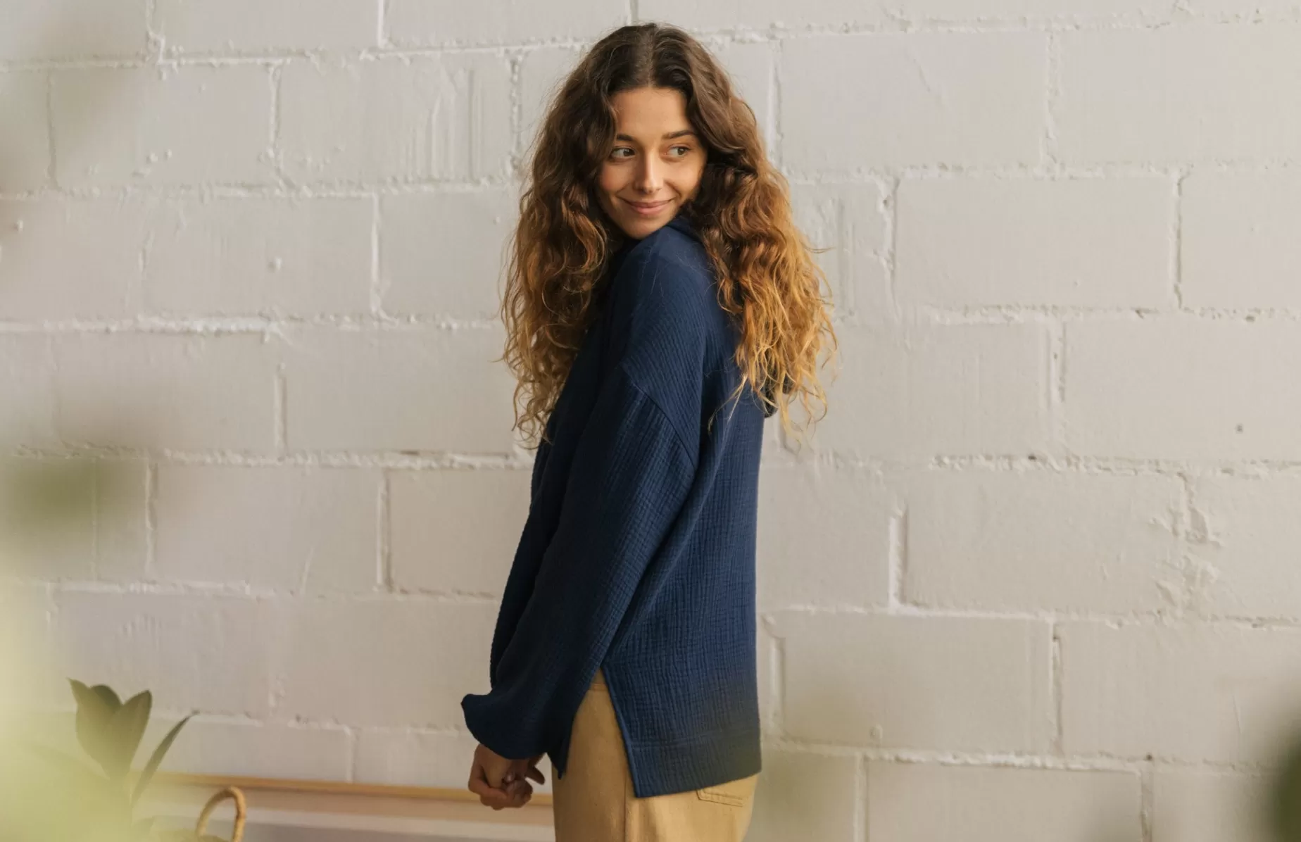 Sweatshirts*TWOTHIRDS Lifuka Blaue Nacht