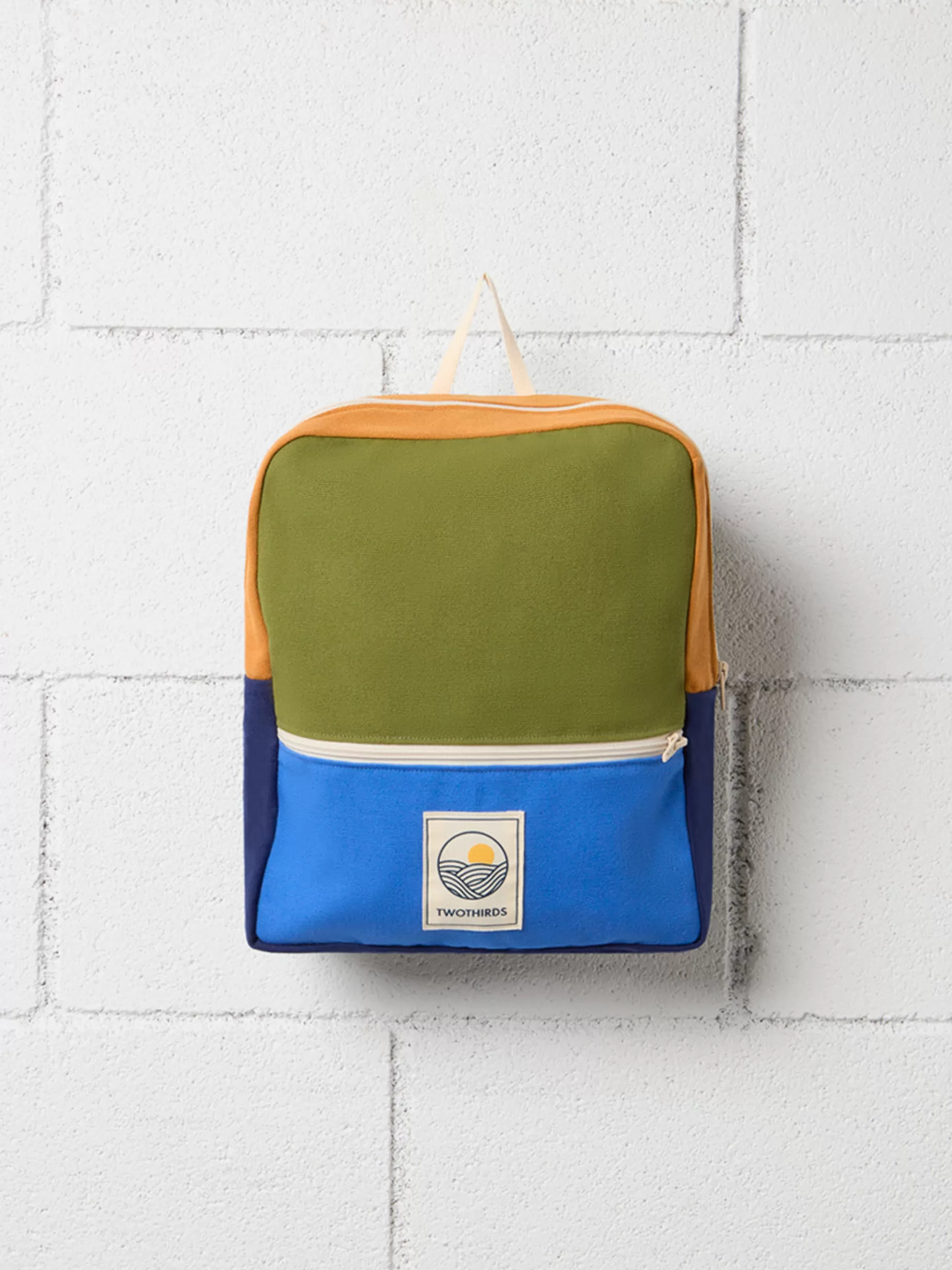 Zubehör*TWOTHIRDS Lustiger Rucksack Farbblock-Ozean