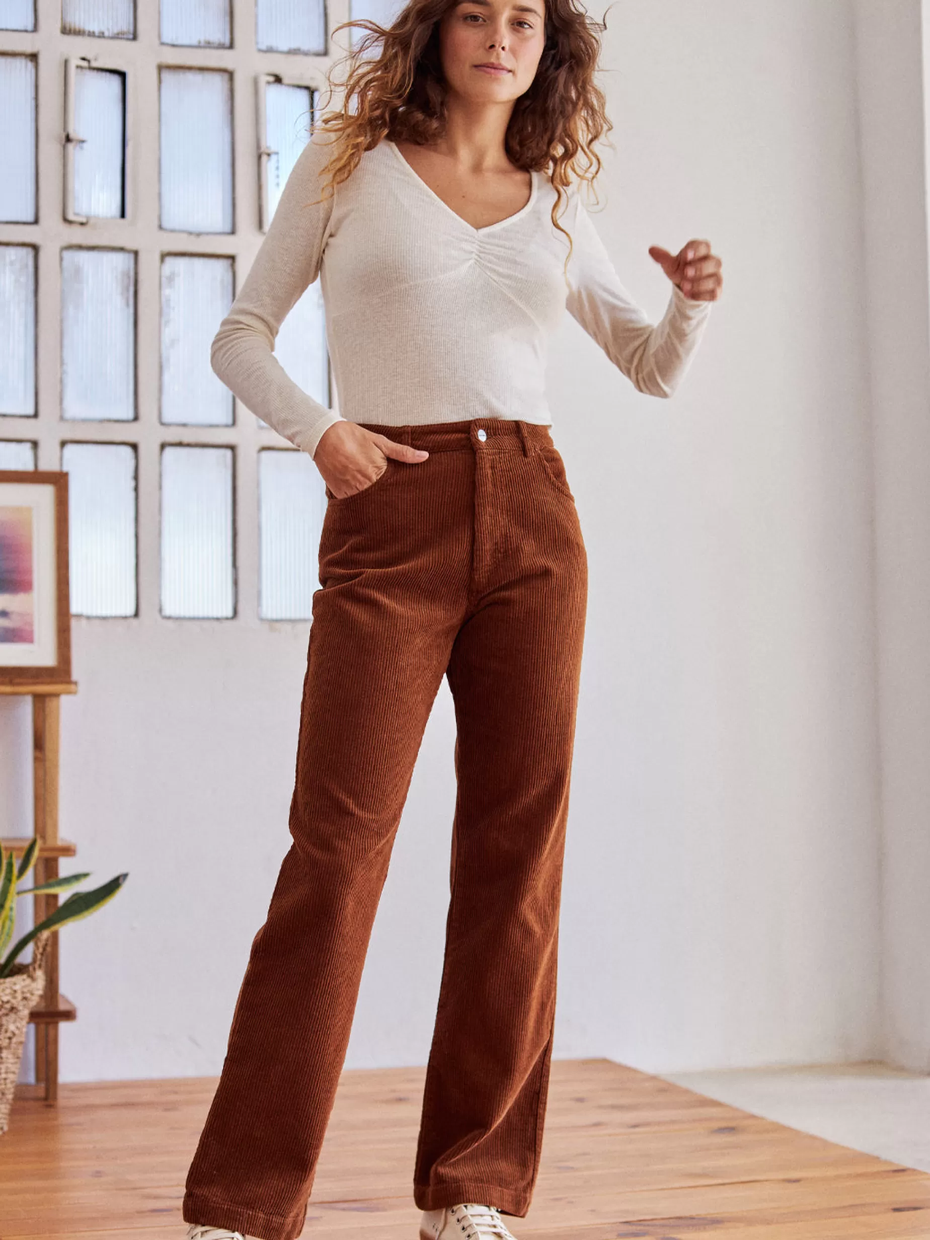 Hose*TWOTHIRDS Matilda Altes Gold