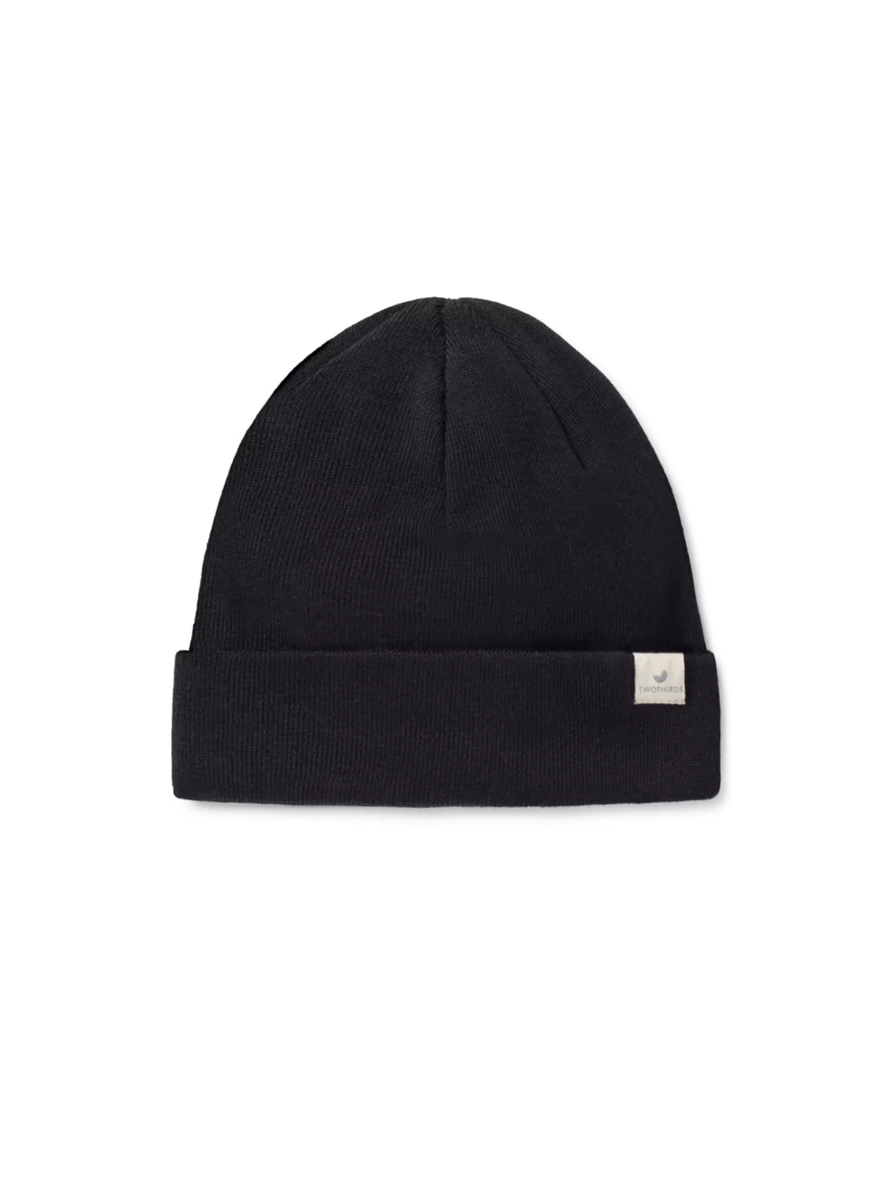 Kopfbedeckung*TWOTHIRDS Merino-Mutze Schwarz