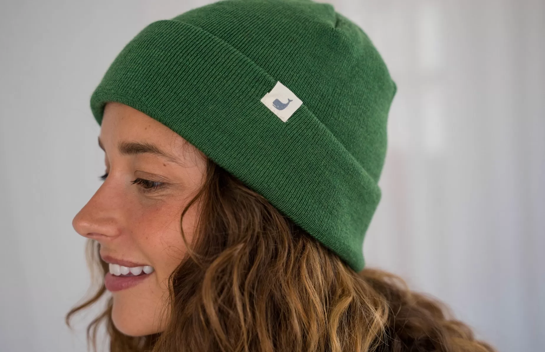 Kopfbedeckung*TWOTHIRDS Merino-Mutze Fur Damen Grun