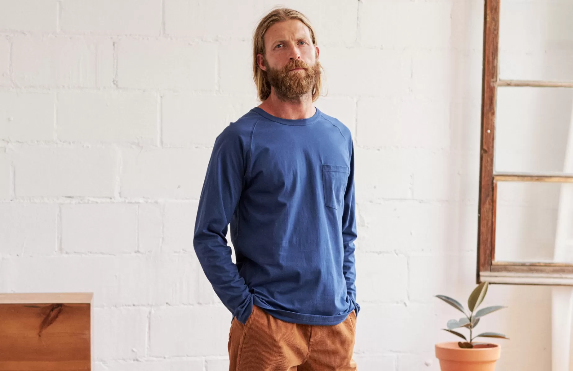 T-Shirts*TWOTHIRDS Mitkof Konigsblau