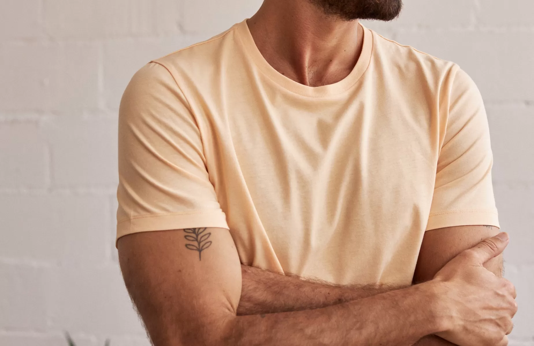 T-Shirts*TWOTHIRDS Monothaki Aprikose