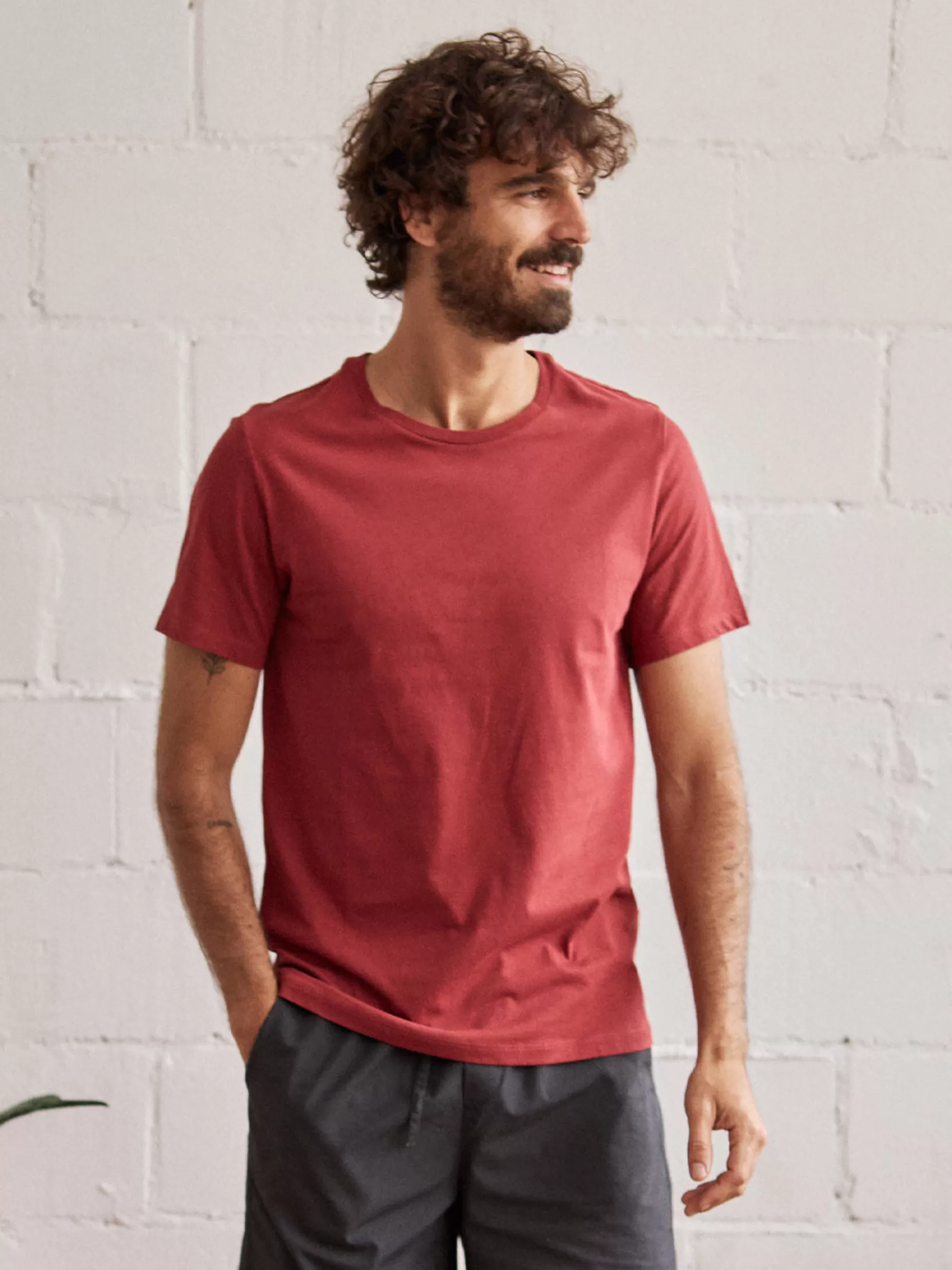 T-Shirts*TWOTHIRDS Monothaki Rote Lava