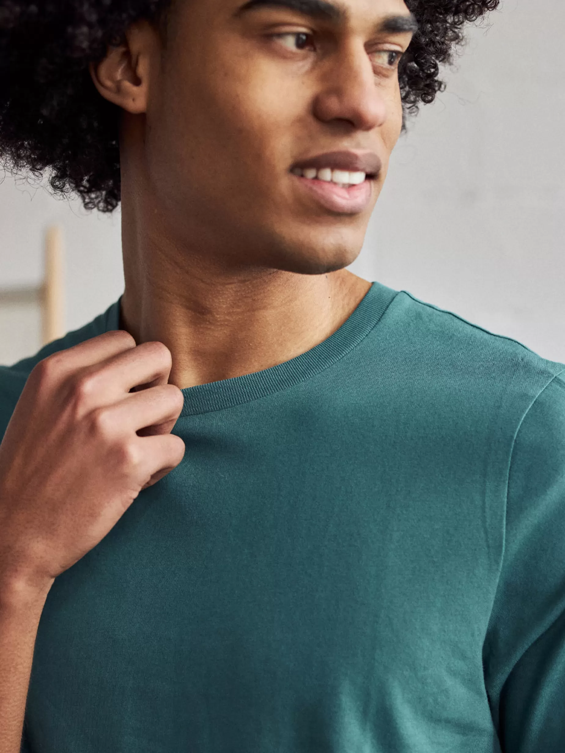 T-Shirts*TWOTHIRDS Monothaki Mittelmeerblau