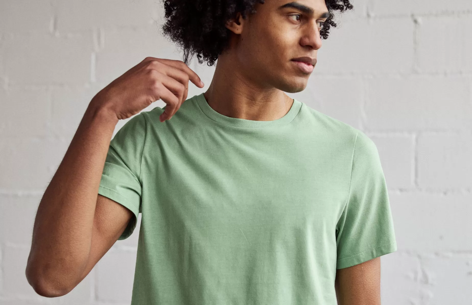 T-Shirts*TWOTHIRDS Monothaki Sanftes Grun