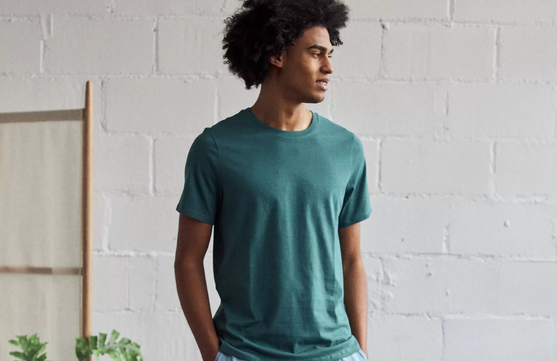 T-Shirts*TWOTHIRDS Monothaki Mittelmeerblau