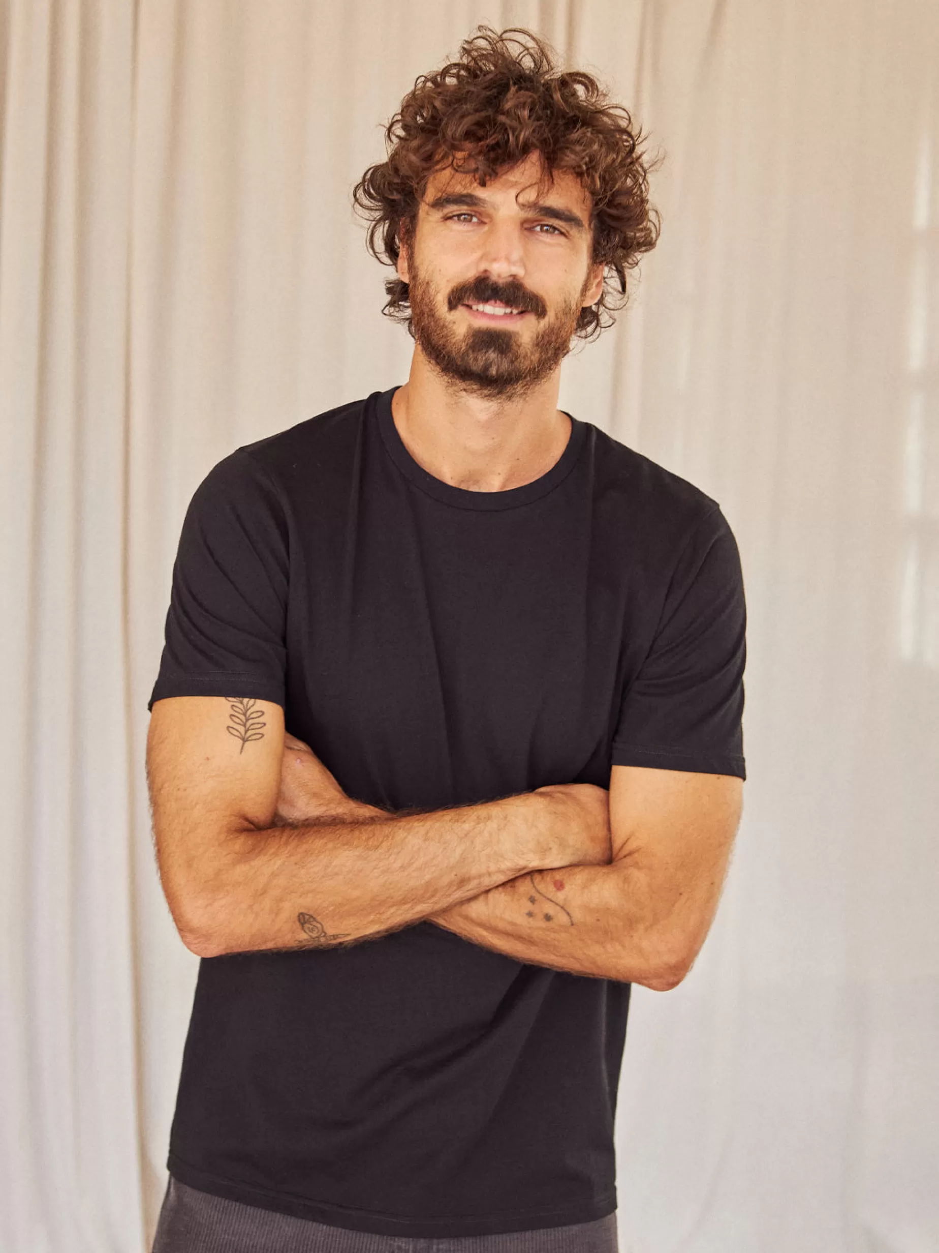 T-Shirts*TWOTHIRDS Monothaki Schwarz