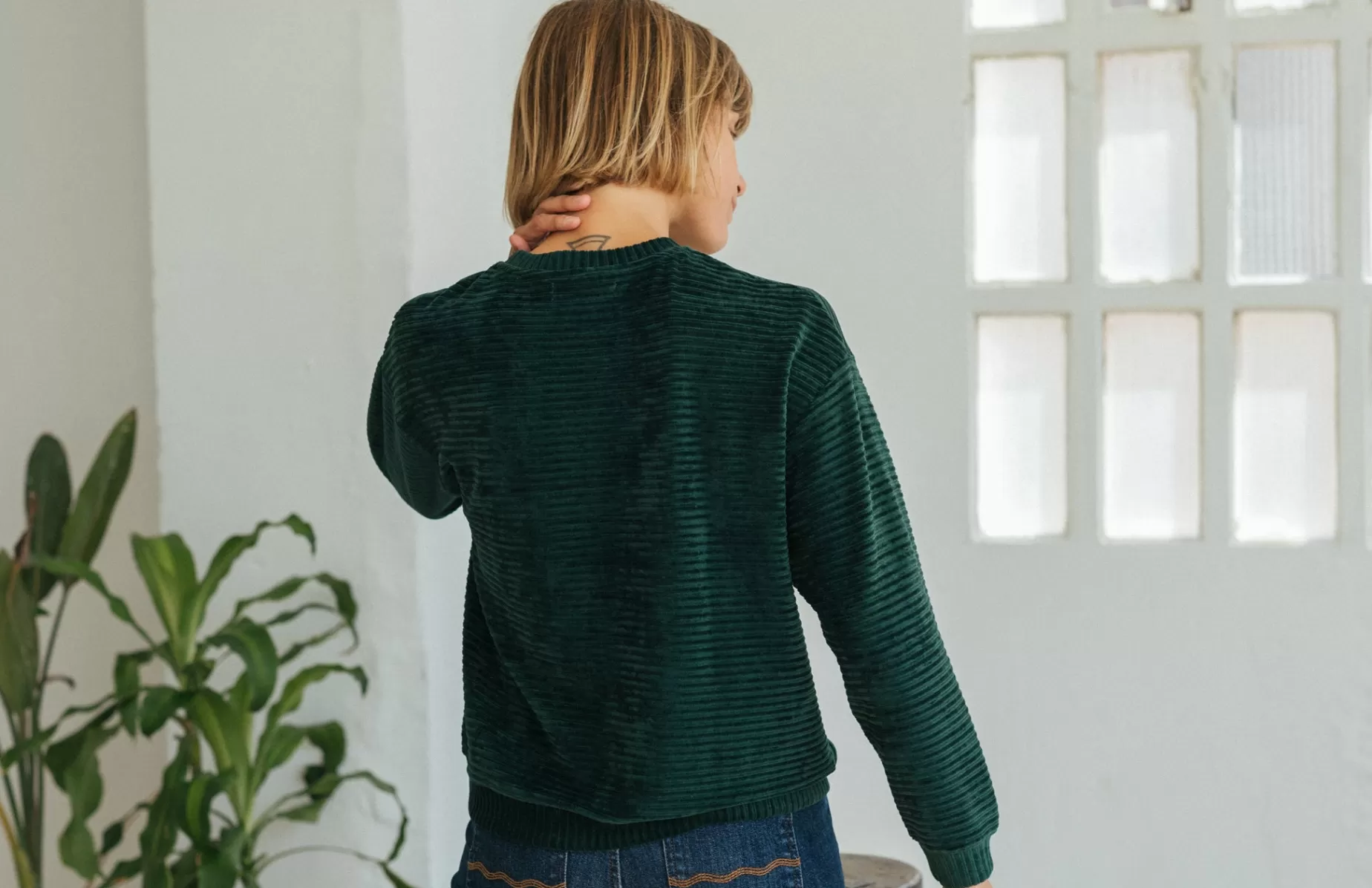 Sweatshirts*TWOTHIRDS Oleny Dunkelgrun
