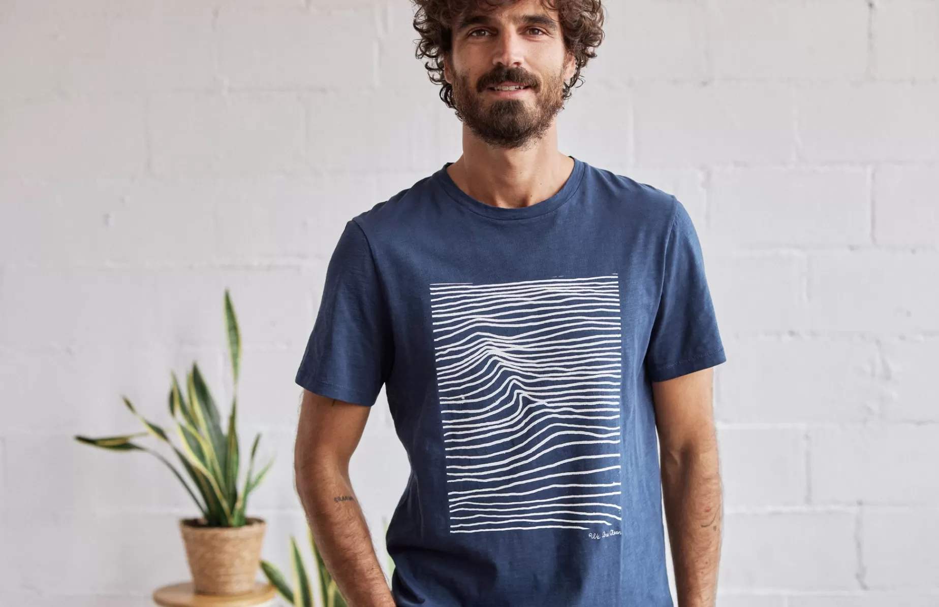 T-Shirts*TWOTHIRDS Oodaak Marineblau