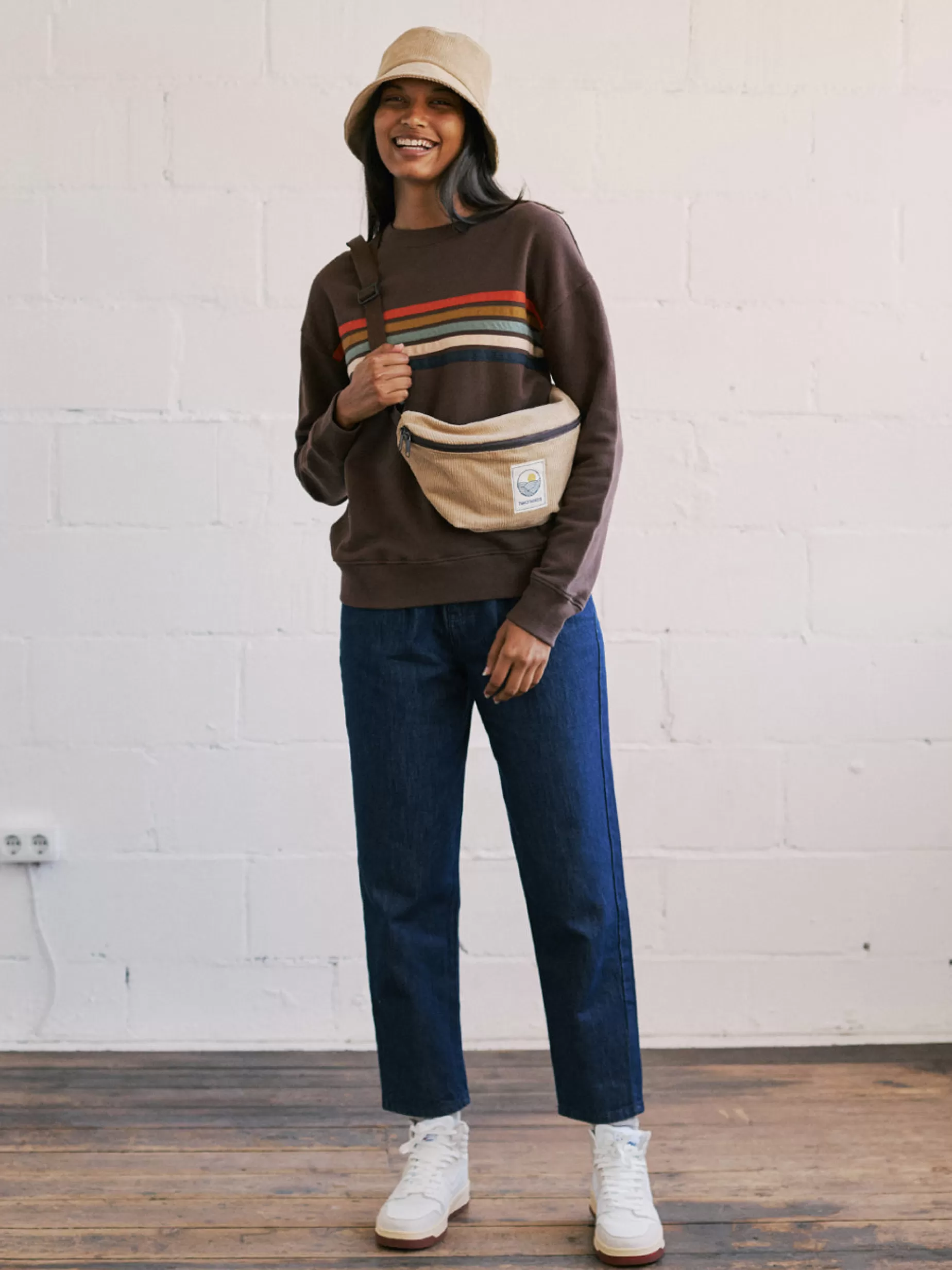 Sweatshirts*TWOTHIRDS Patresh Heise Schokolade