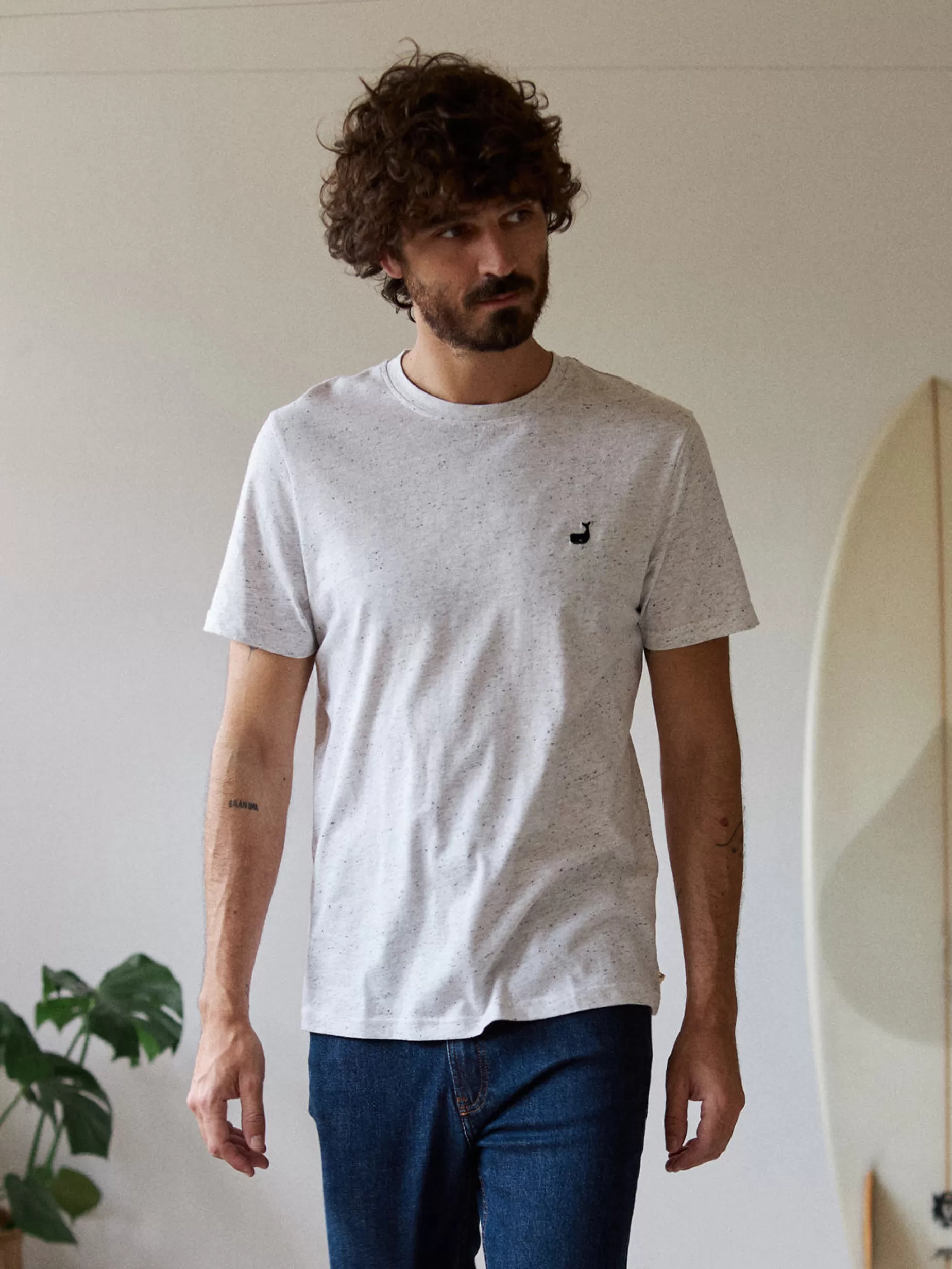 T-Shirts*TWOTHIRDS Sepanggar-Mann – Weis Weise Neps