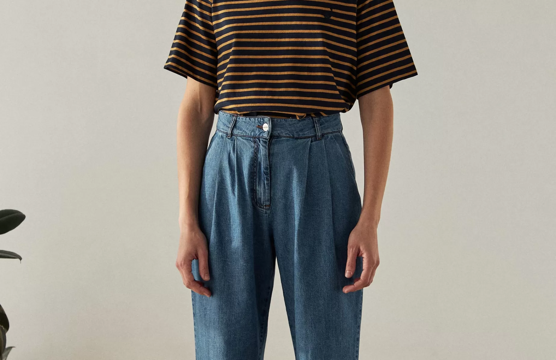Hose*TWOTHIRDS Sonsorol Mittelblau