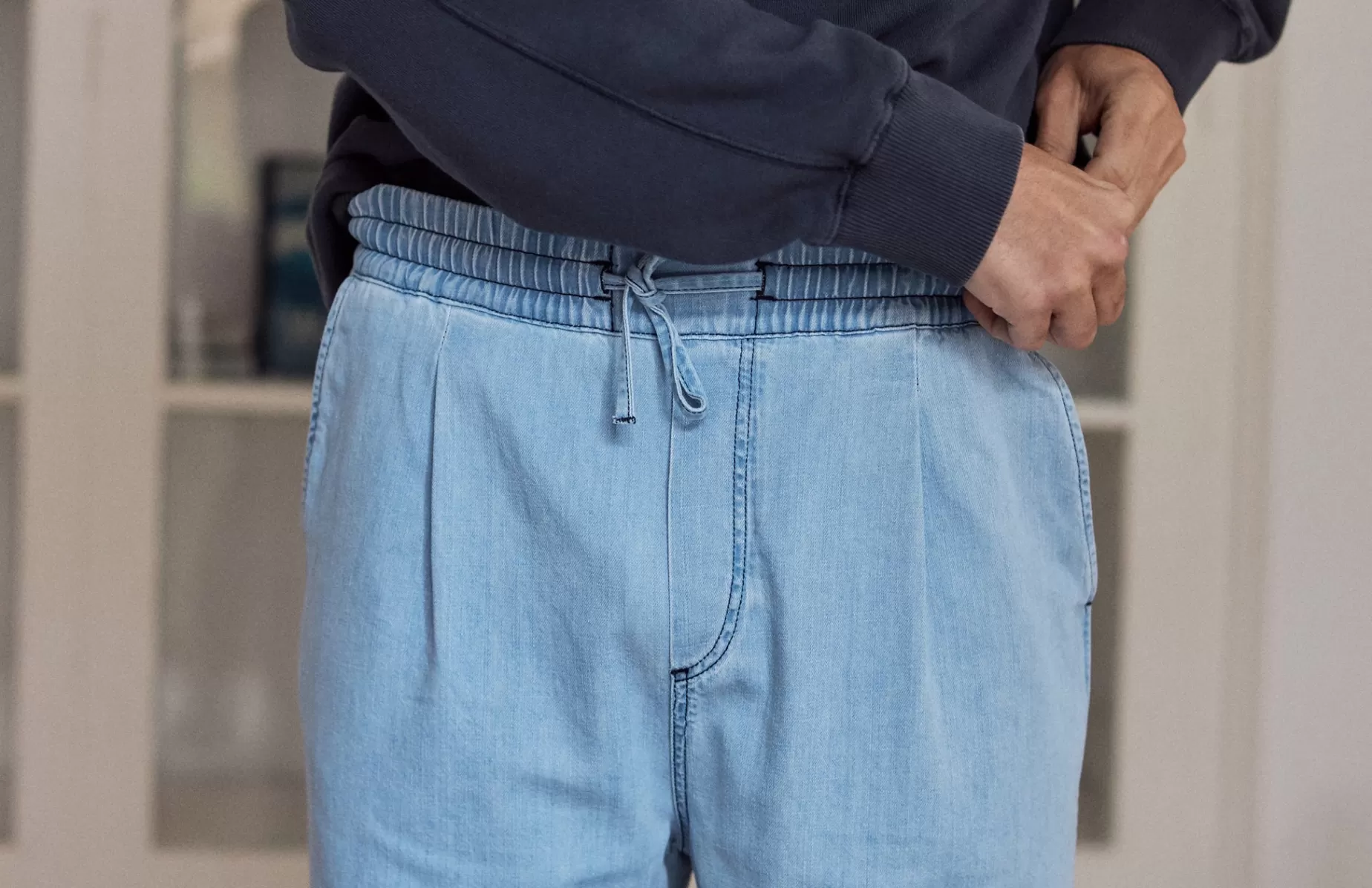 Hose*TWOTHIRDS Sucastro Blau