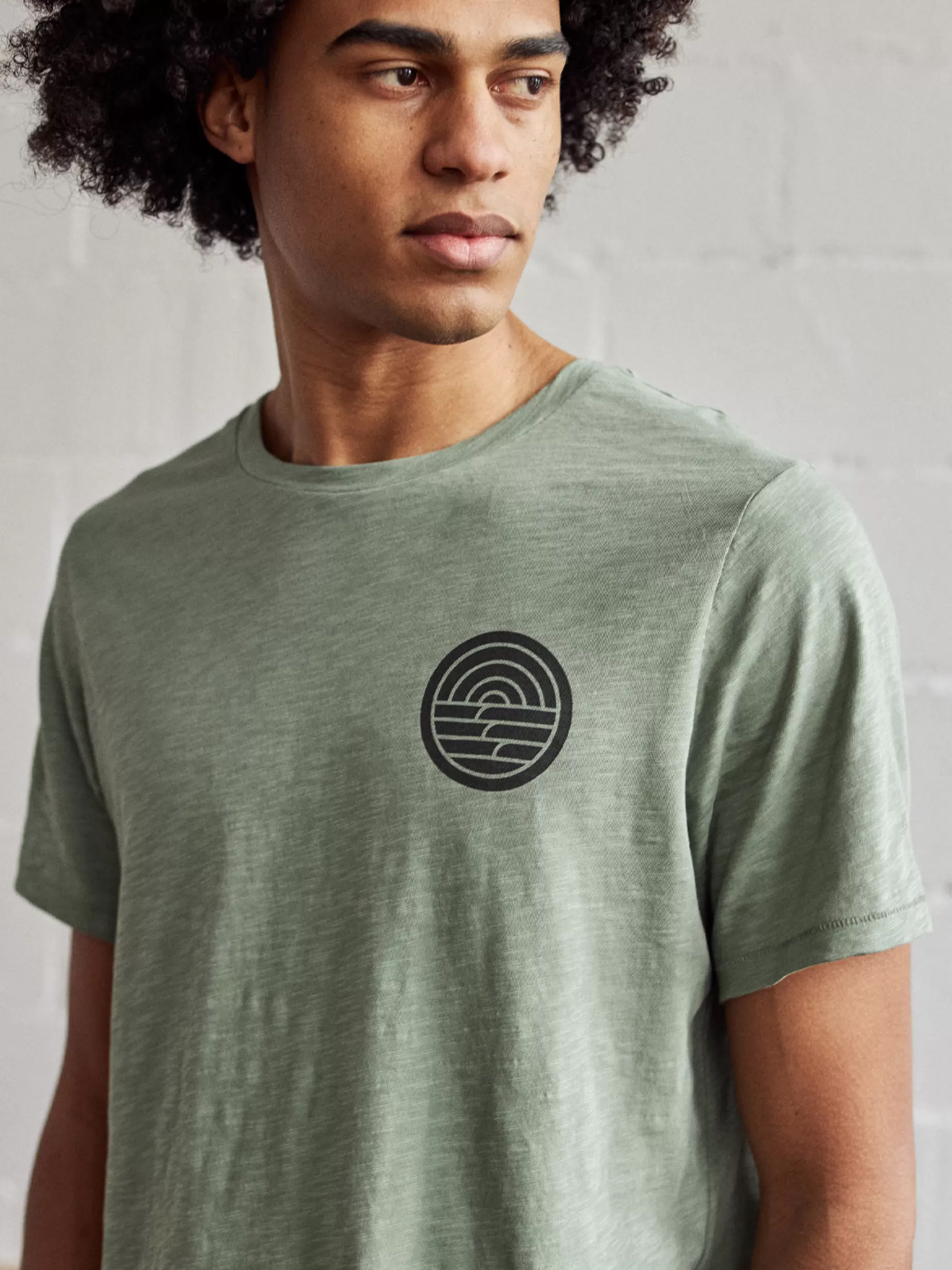 T-Shirts*TWOTHIRDS Tokelau Salbeigrun