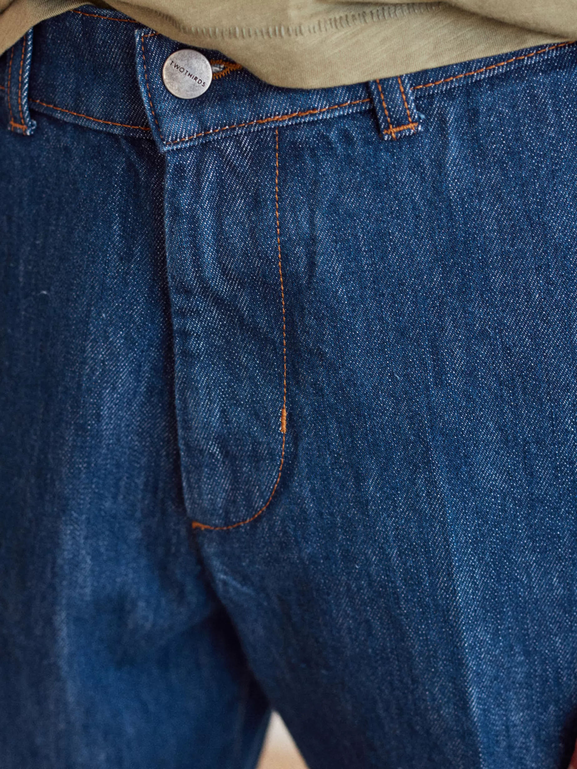 Hose*TWOTHIRDS Totoya Mittelblau