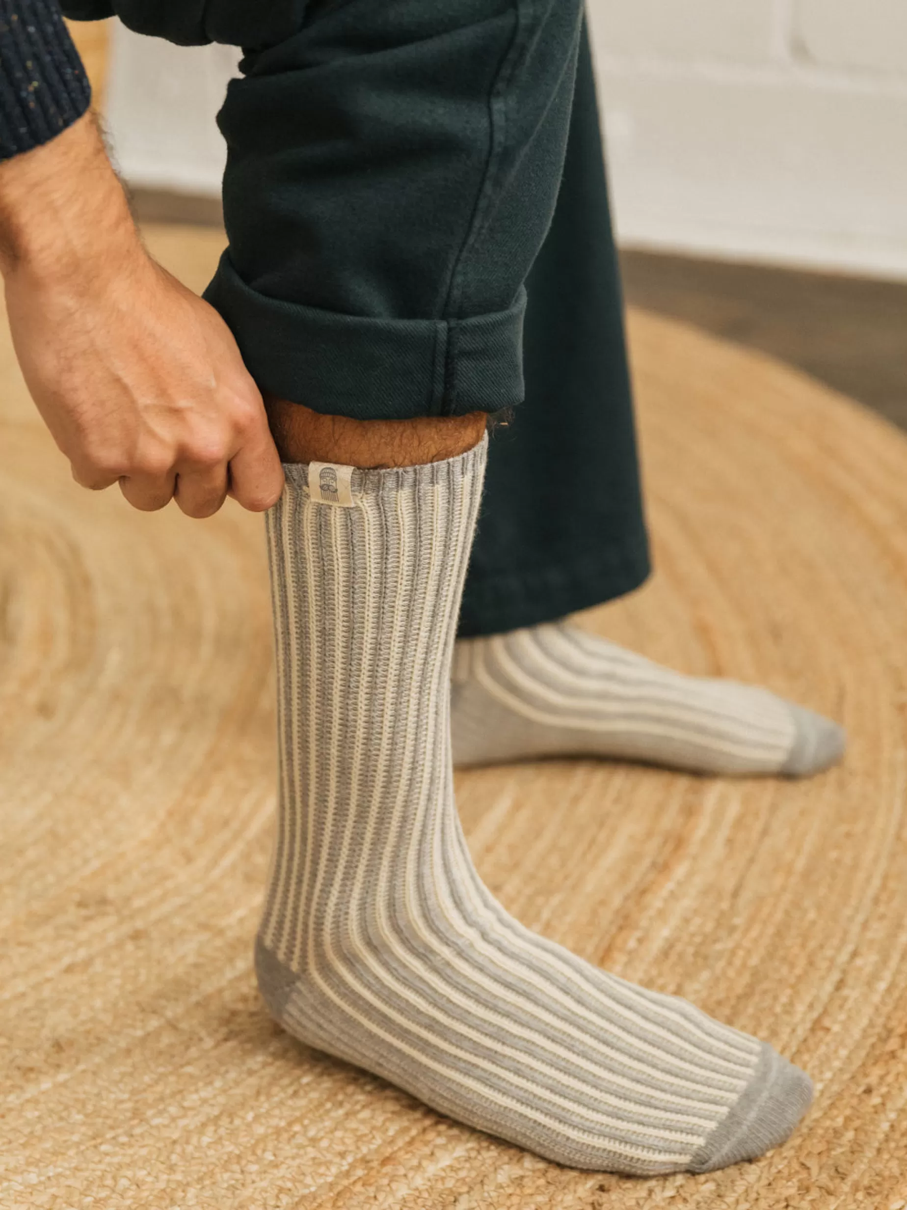 Socken*TWOTHIRDS Umisk-Herren Graue Melange
